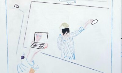 Угол отражения Афиша, выставка Марии Погоржельской «Угол отражения»