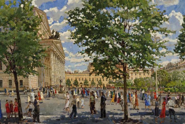 Андрей Горский. К 100-летию художника Афиша выставки «Андрей Горский. К 100-летию художника» — Новая Третьяковка