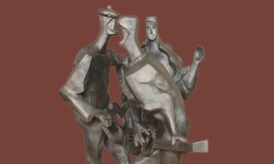 Афиша выставки «Они были разными. Скульптура Оттепели» в центре современного искусства AZART