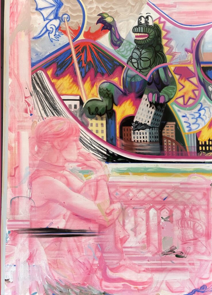 Константин Чирков. «Weird thoughts #7», 2025 — работа на выставке «Weird Thoughts (Дурные мысли)» в Reloft ART