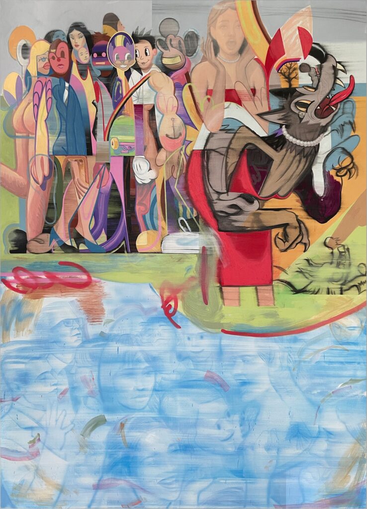 Константин Чирков. «Weird thoughts #2», 2024 — работа на выставке «Weird Thoughts (Дурные мысли)» в Reloft ART