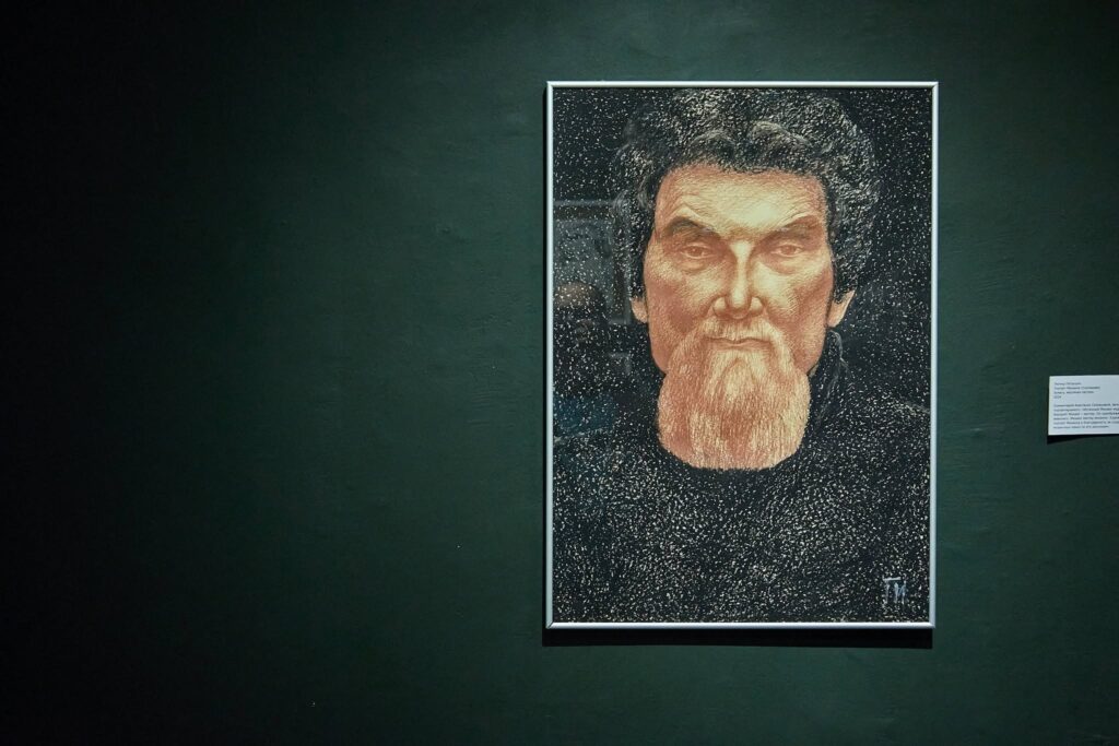 Работа на выставке «Михаил» в галерее Измайлово