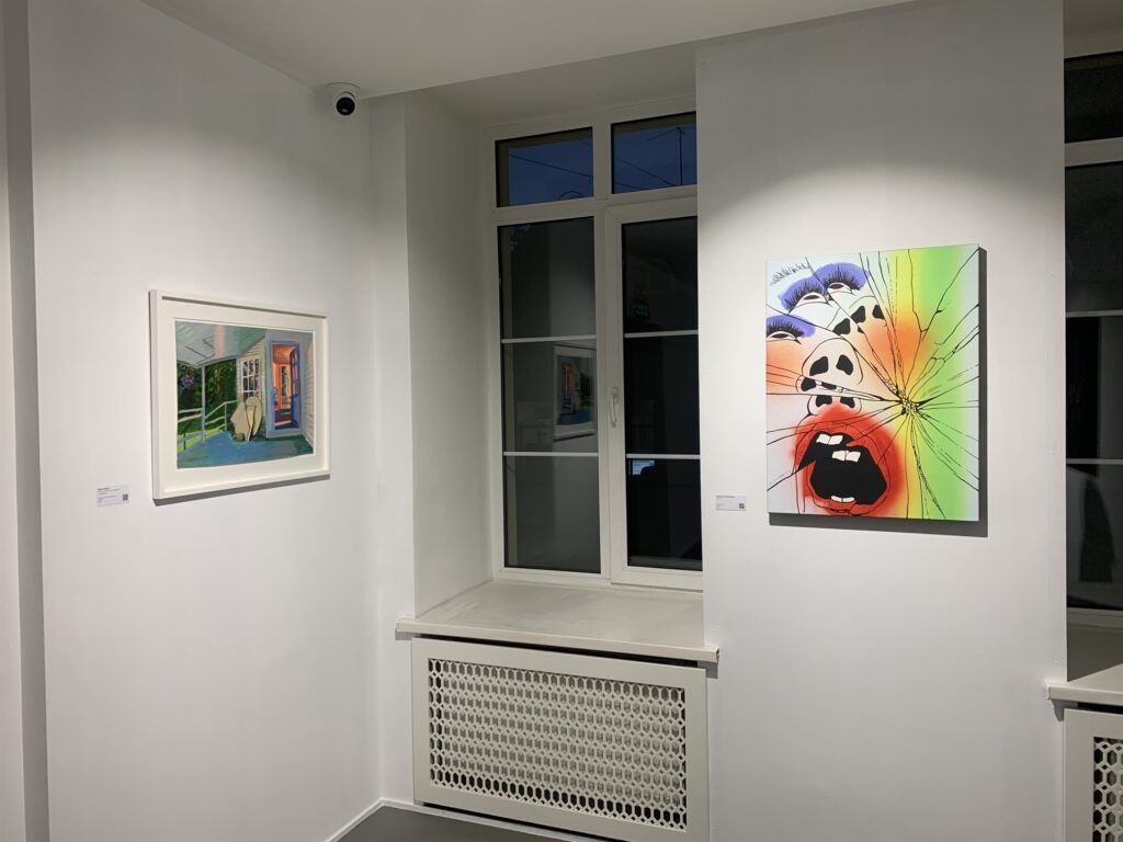 Вид экспозиции выставки «Имитаторы» в SISTEMA GALLERY