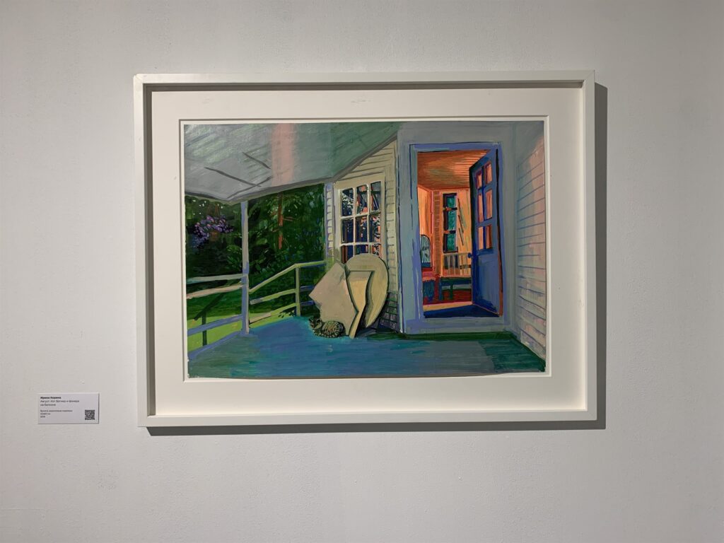 Работа на выставке «Имитаторы» в SISTEMA GALLERY