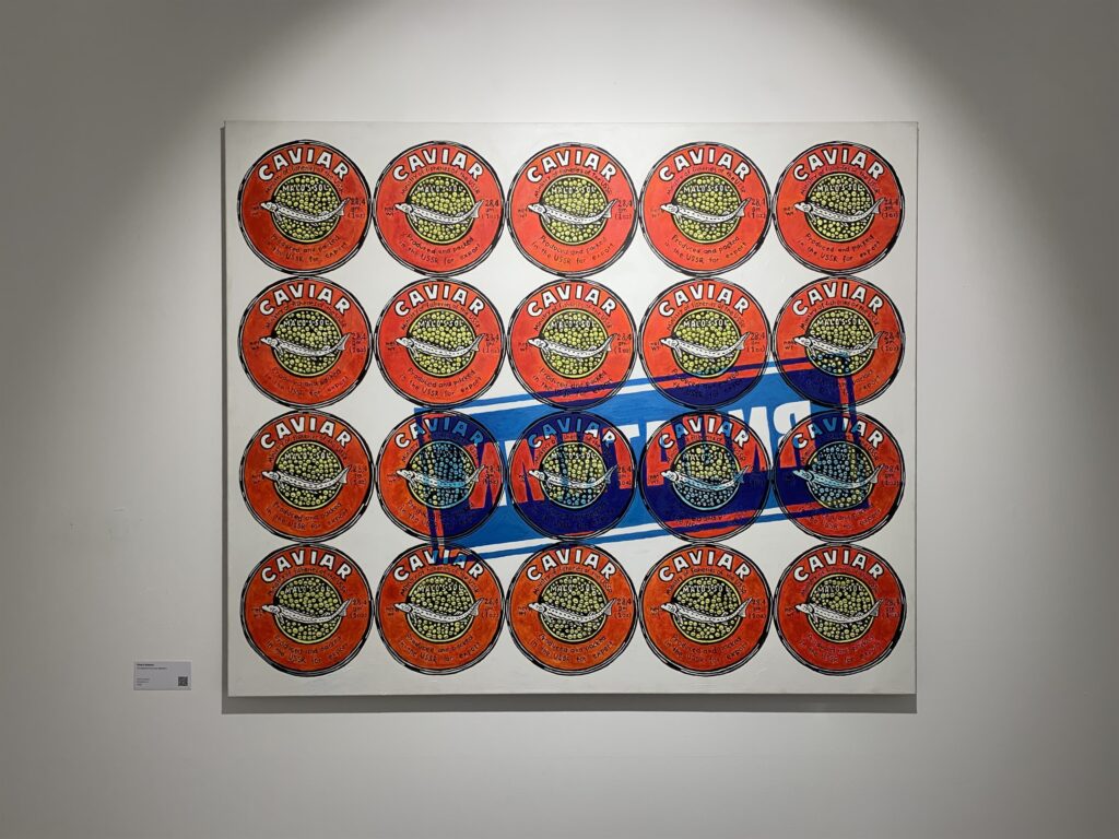 Работа на выставке «Имитаторы» в SISTEMA GALLERY
